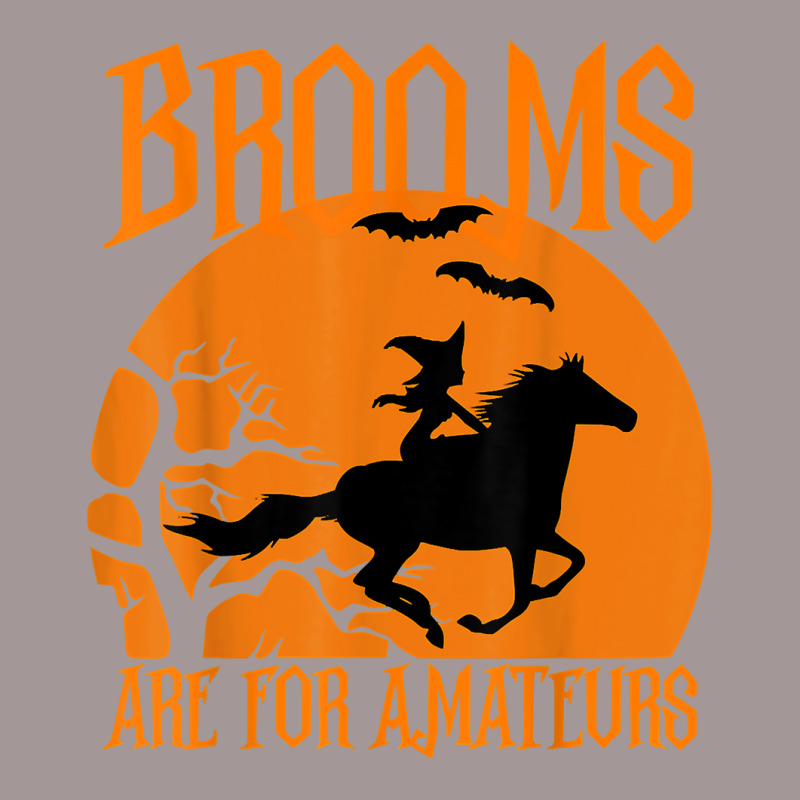 Brooms Are For Amateurs Funny Halloween Horse Lover Women T Shirt Vintage Hoodie by dubrayhecallezhd | Artistshot