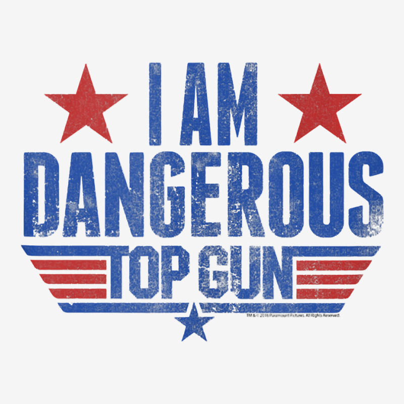 Top Gun I Am Dangerous Tank Top Adjustable Cap | Artistshot