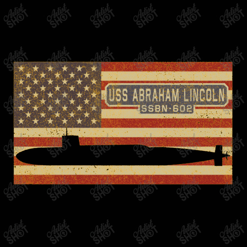 Uss Abraham Lincoln Ssbn 602 Nuclear Ballistic Missile Submarine Vinta Toddler 3/4 Sleeve Tee by naeshastores | Artistshot