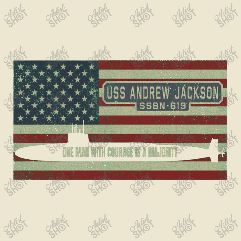 Uss Andrew Jackson Ssbn 619 Nuclear Ballistic Missile Submarine Cropped Hoodie by naeshastores | Artistshot