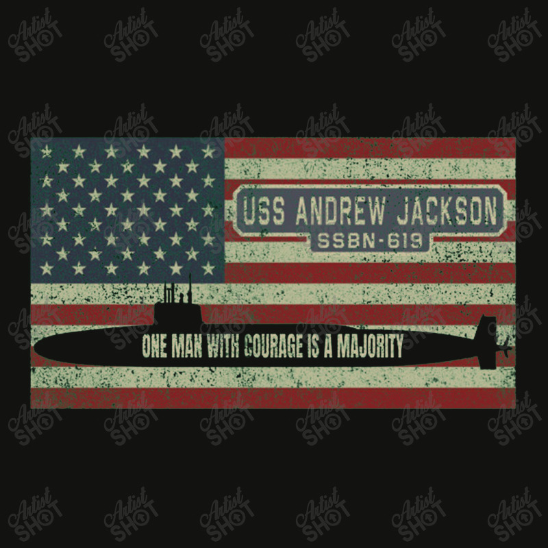 Uss Andrew Jackson Ssbn 619 Nuclear Ballistic Missile Submarine Scorecard Crop Tee by naeshastores | Artistshot