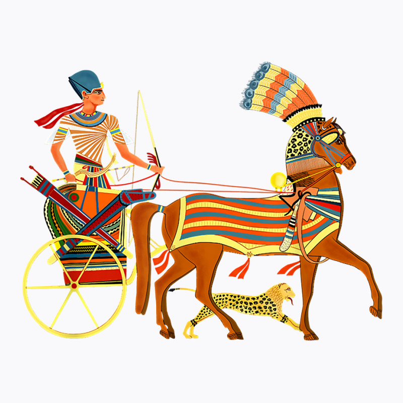 Ramesses Ii On An Egyptian Chariot T Shirt T-shirt | Artistshot