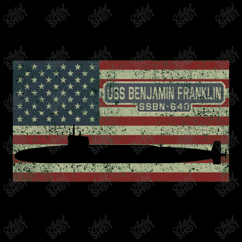 Uss Benjamin Franklin Ssbn 640 Fleet Ballistic Missile Submarine Zipper Hoodie by naeshastores | Artistshot