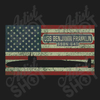 Uss Benjamin Franklin Ssbn 640 Fleet Ballistic Missile Submarine Classic T-shirt | Artistshot