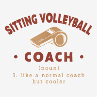 Sitting Volleyball Coach Definition Funny Volleyball Player T Shirt Youth 3/4 Sleeve | Artistshot