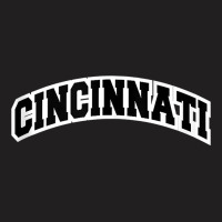 Cincinnati Ohio Varsity Style Vintage Red Tank Top T-shirt | Artistshot