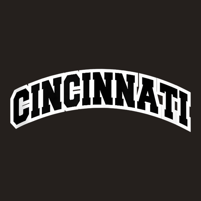 Cincinnati Ohio Varsity Style Vintage Red Tank Top Tank Top by tuckeynkriccijea | Artistshot