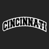 Cincinnati Ohio Varsity Style Vintage Red Tank Top 3/4 Sleeve Shirt | Artistshot