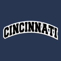 Cincinnati Ohio Varsity Style Vintage Red Tank Top Men Denim Jacket | Artistshot