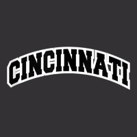 Cincinnati Ohio Varsity Style Vintage Red Tank Top Vintage Short | Artistshot