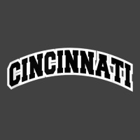 Cincinnati Ohio Varsity Style Vintage Red Tank Top Vintage T-shirt | Artistshot