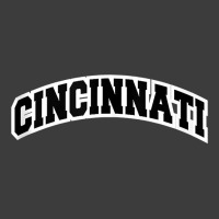 Cincinnati Ohio Varsity Style Vintage Red Tank Top Men's Polo Shirt | Artistshot