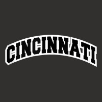 Cincinnati Ohio Varsity Style Vintage Red Tank Top Champion Hoodie | Artistshot