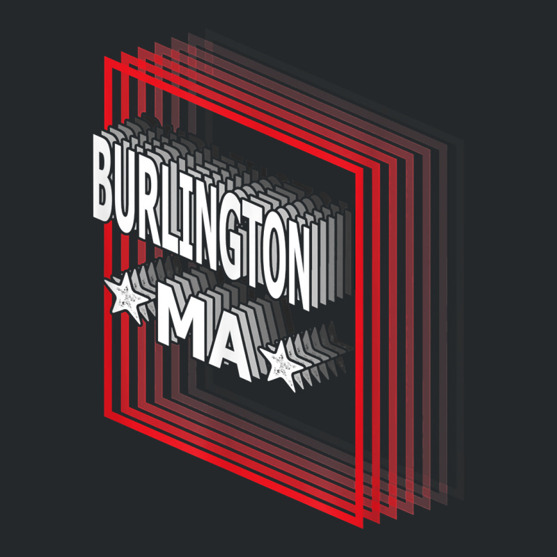 Retro Vaporwave Burlington Massachusetts Ma T Shirt Crewneck Sweatshirt | Artistshot