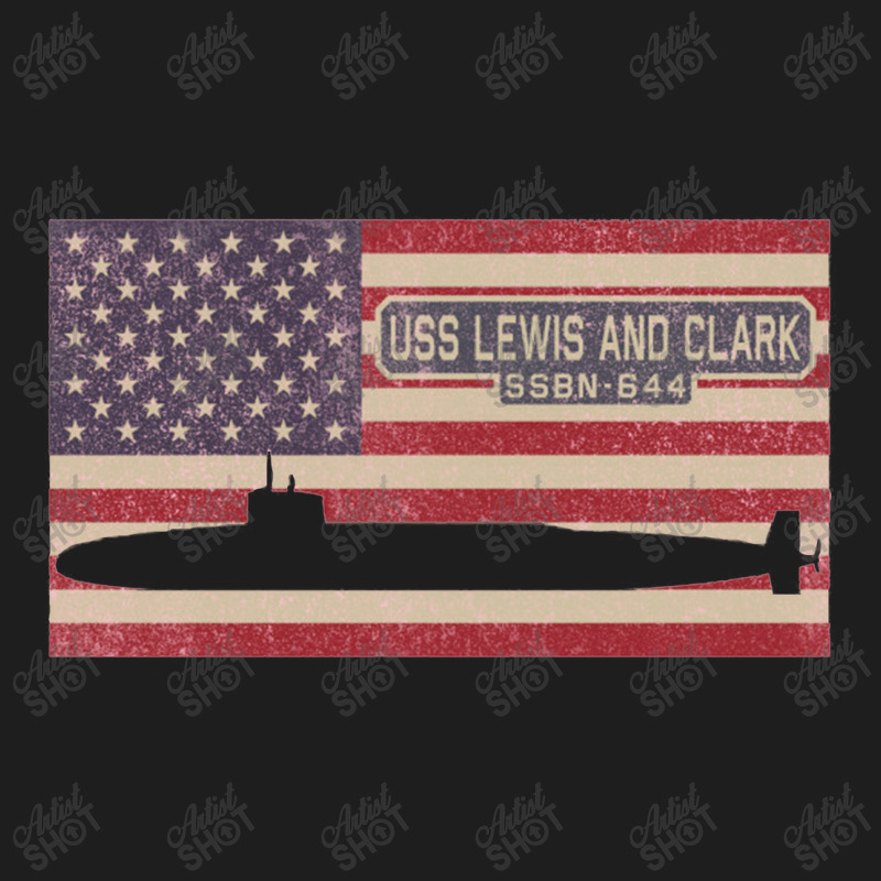 Uss Lewis And Clark Ssbn 644 Benjamin Franklin Class Ballistic Missile Classic T-shirt by naeshastores | Artistshot