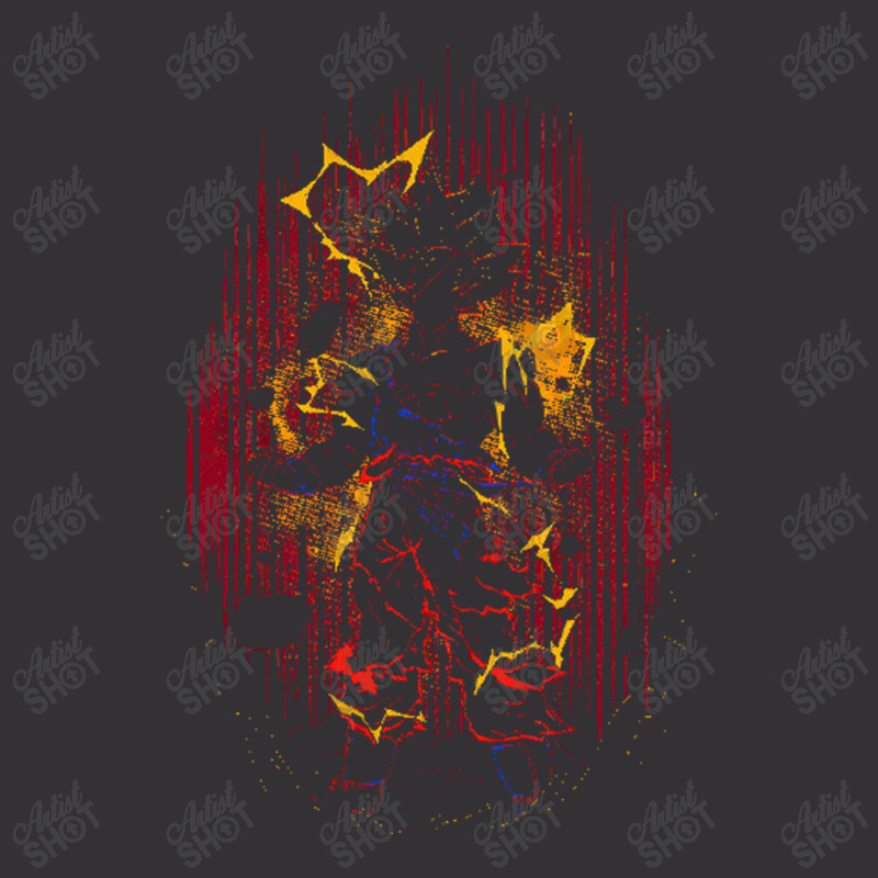 Shadow Of The Saiyan Vintage Short by Ha Thu | Artistshot