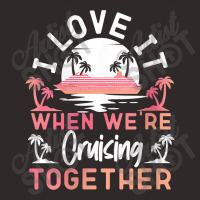 Womens Cruise Ship Vacation Friends Buddies Couples Girl I Love It Ret Racerback Tank | Artistshot