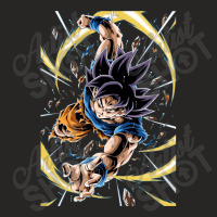 Son Goku Ultra Instinct Grey Eyes Ladies Fitted T-shirt | Artistshot