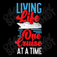 Womens Cruise Ship Vacation Living Life One Cruise At A Time Funny Men Adjustable Cap | Artistshot