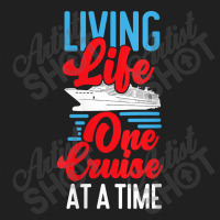 Womens Cruise Ship Vacation Living Life One Cruise At A Time Funny Men Ladies Polo Shirt | Artistshot