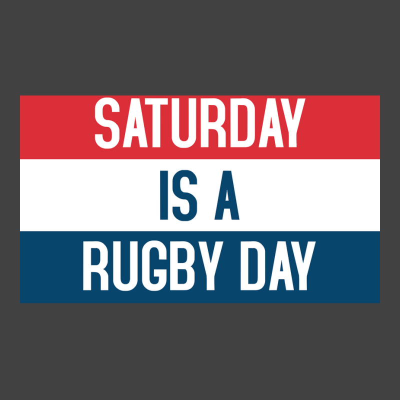 Saturday Is A Rugby Day Vintage T-Shirt by ShelaRenayKaeser | Artistshot