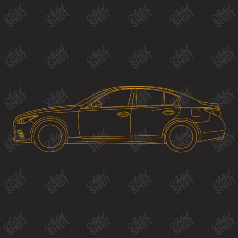 Infiniti Q50 Lineart (side) Vintage Cap by liebegrafik | Artistshot