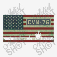 Uss Ronald Reagan Cvn 76 Vintage American Flag Gift Adjustable Cap | Artistshot