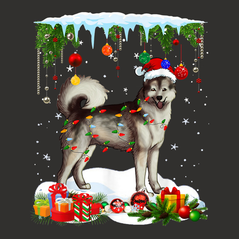 Funny Alaskan Malamute Dog Christmas Xmas Cute T Shirt Champion Hoodie | Artistshot