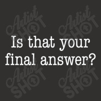 Is That Your Final Answer Champion Hoodie | Artistshot