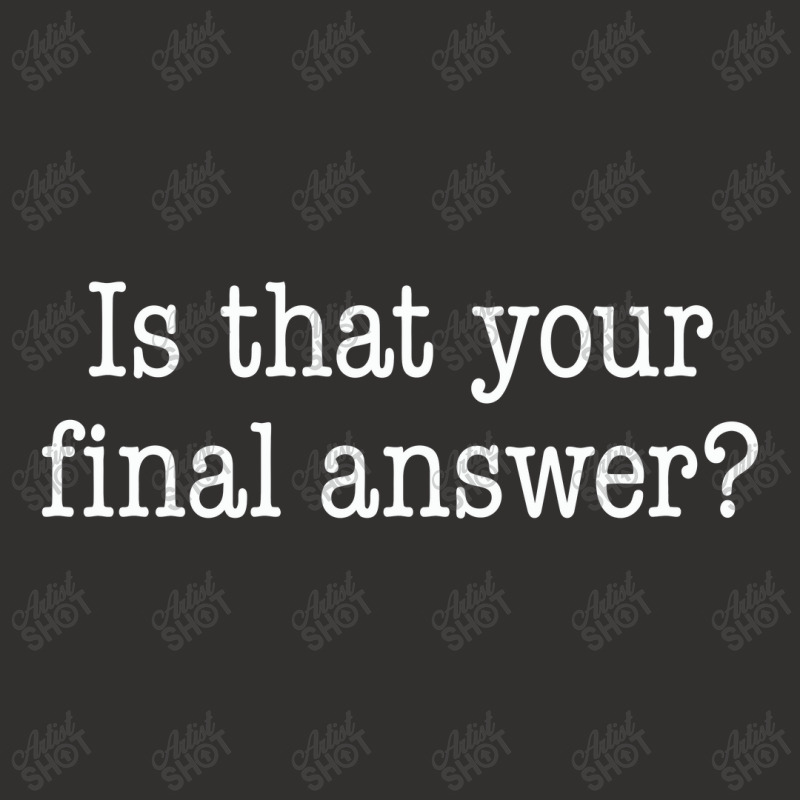 Is That Your Final Answer Champion Hoodie by hotcoffeepdc | Artistshot