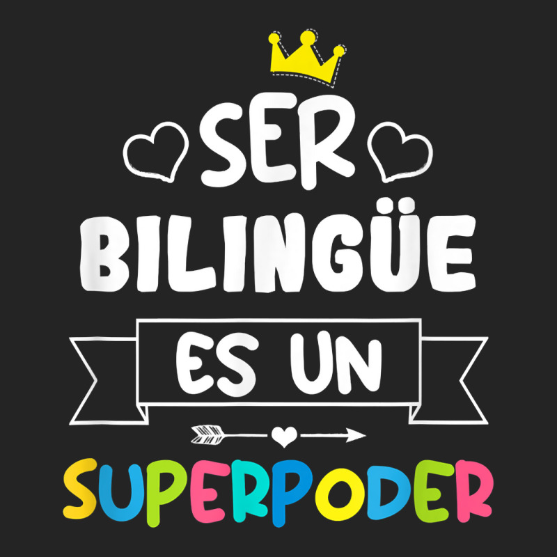 Ser Bilingue Es Un Superpoder Funny Maestra Spanish Teacher T Shirt 3/4 Sleeve Shirt by gellisjkbegayphe | Artistshot