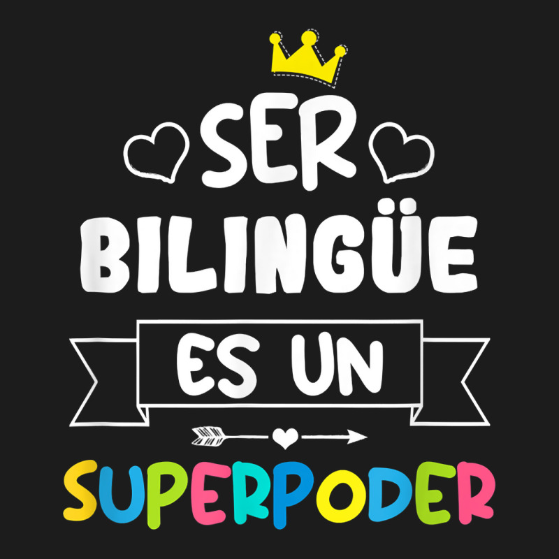 Ser Bilingue Es Un Superpoder Funny Maestra Spanish Teacher T Shirt Hoodie & Jogger set by gellisjkbegayphe | Artistshot