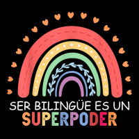 Ser Bilingue Es Un Superpoder Spanish Teacher Back To School T Shirt Youth Hoodie | Artistshot