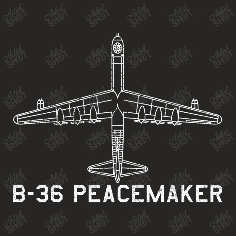 Convair B 36 Peacemaker Airplane Aircraft Blueprint Plane Ladies Fitted T-shirt | Artistshot