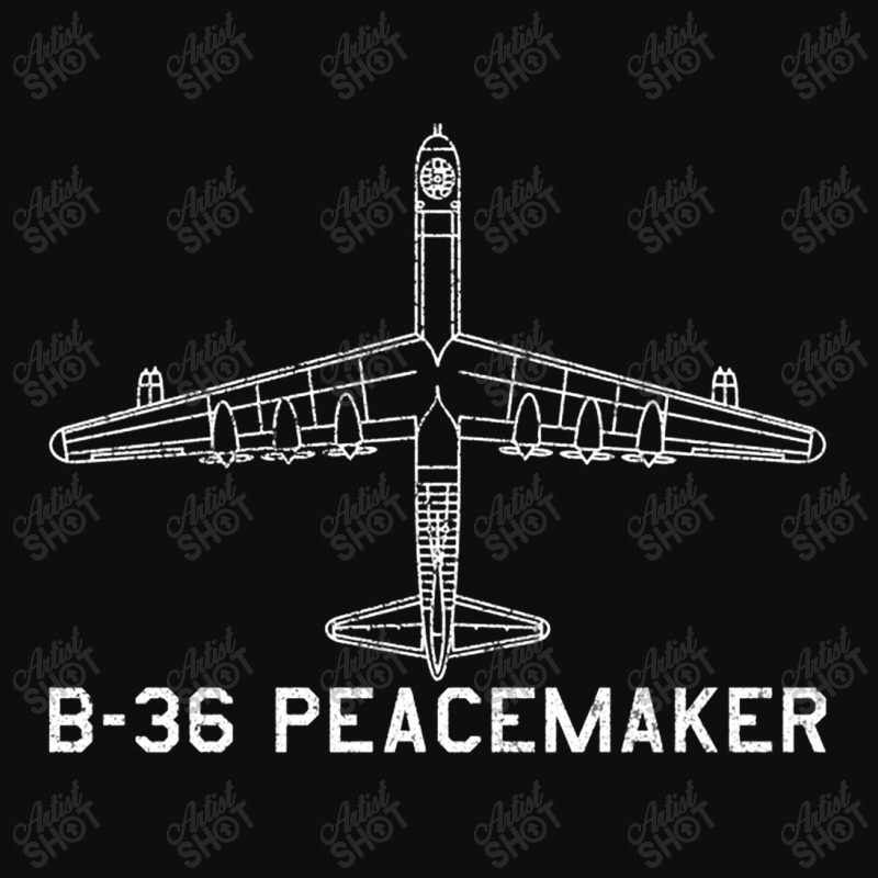 Convair B 36 Peacemaker Airplane Aircraft Blueprint Plane Crop Top | Artistshot