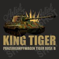 King Tiger Ii Panzer Tank World War Two German Army Ladies Fitted T-shirt | Artistshot