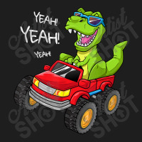 Yeah T-rex Monster Truck  Birthday Boy Dinosaur Dino Funny Gift Classic T-shirt | Artistshot