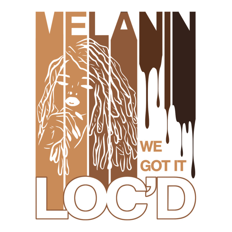 Melanin Drippin We Got It Loc'd Black Afro Natural Hair Sweatshirt V-neck Tee | Artistshot