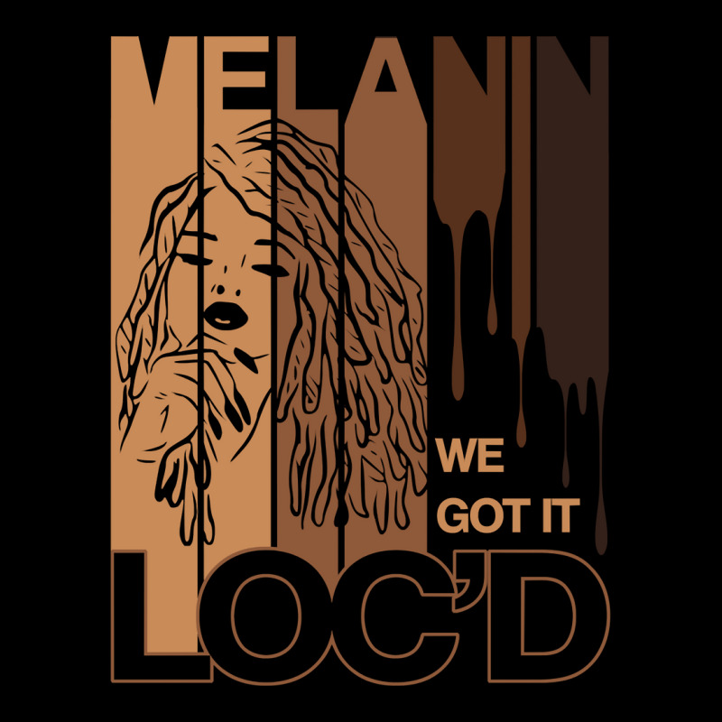 Melanin Drippin We Got It Loc'd Black Afro Natural Hair Sweatshirt Lightweight Hoodie | Artistshot