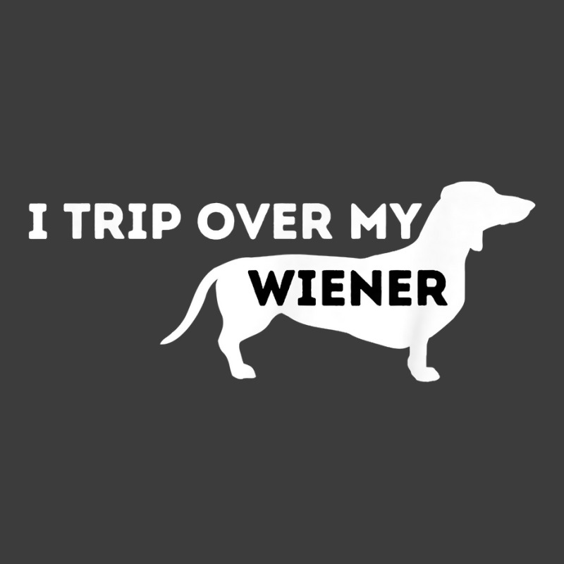 I Trip Over My Wiener   Dachshund Lover Badger Dog T Shirt Men's Polo Shirt | Artistshot