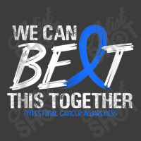 We Can Beat This Together Blue Ribbon Intestinal Cancer Men's Polo Shirt | Artistshot