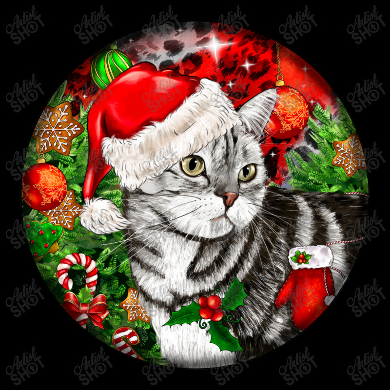 Christmas American Shorthair Cat Adjustable Cap by LillyAllenDesigns | Artistshot