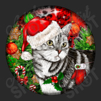 Christmas American Shorthair Cat Printed Hat | Artistshot