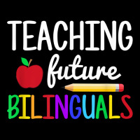 Teaching Future Bilinguals, Bilingual Spanish Teacher T Shirt Adjustable Cap | Artistshot