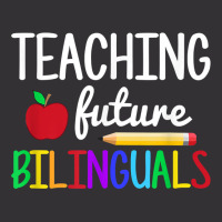 Teaching Future Bilinguals, Bilingual Spanish Teacher T Shirt Vintage Hoodie | Artistshot