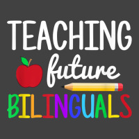 Teaching Future Bilinguals, Bilingual Spanish Teacher T Shirt Vintage T-shirt | Artistshot