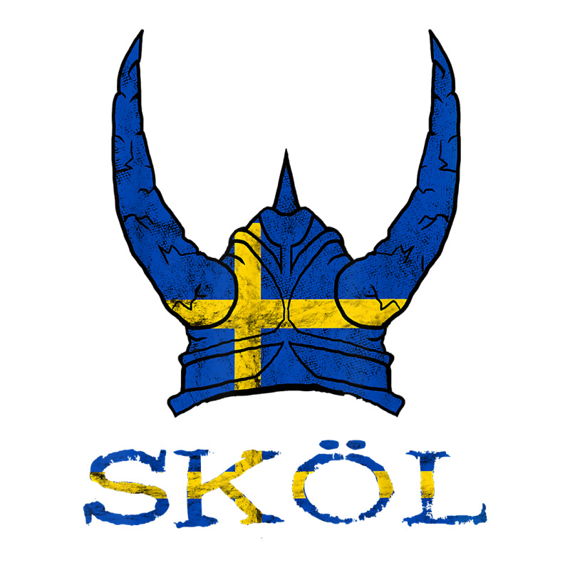 Skol Swedish Viking Helmet Sweden Nordic Northman Swede T Shirt 3/4 Sleeve Shirt | Artistshot