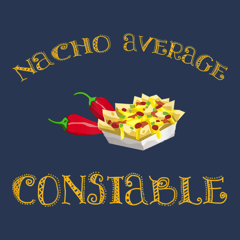 Nacho Average Constable Funny Hispanic Mexican Police T Shirt Men Denim Jacket | Artistshot