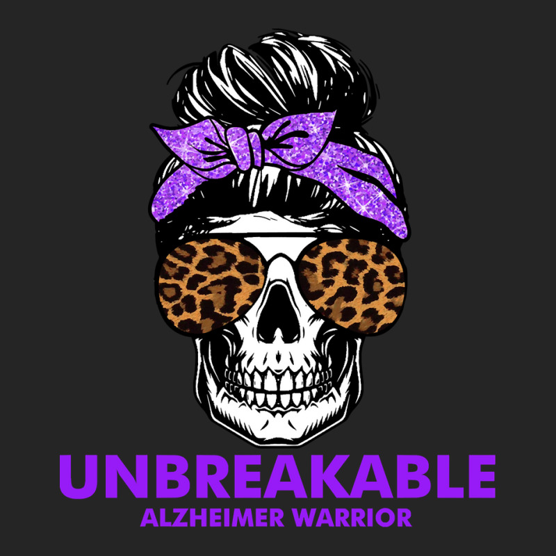 Alzheimers Unbreakable Alzheimer Warrior Skull Halloweenfor Woman 22 A Unisex Hoodie | Artistshot