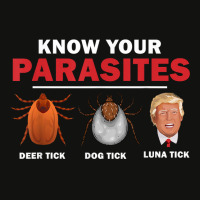 Retro Know Your Parasites Luna Tick Anti Trump 86 45 Gift T Shirt Scorecard Crop Tee | Artistshot